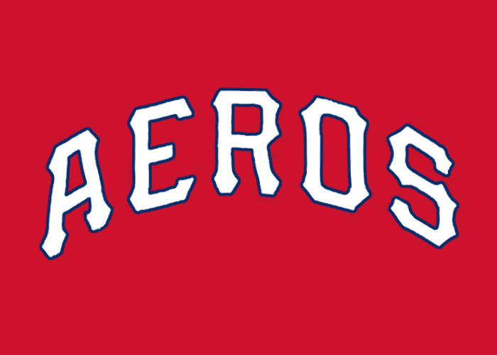 Wichita Aeros 1981 Jersey Logo 2 vinyl decal